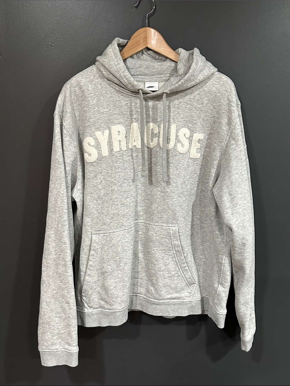 Nike Gray Cowl Neck Syracuse Pullover